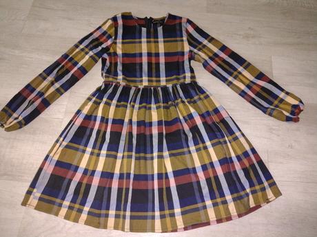 Šaty káro, reserved,158