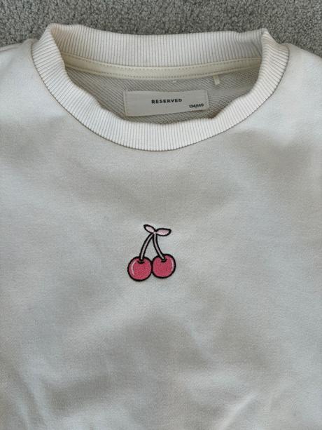 Čerešňová mikina 122/128, reserved,122