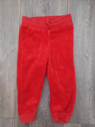 Velurove teplaky, h&m,74