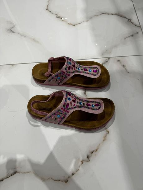 Dievčenské žabky 36, deichmann,36