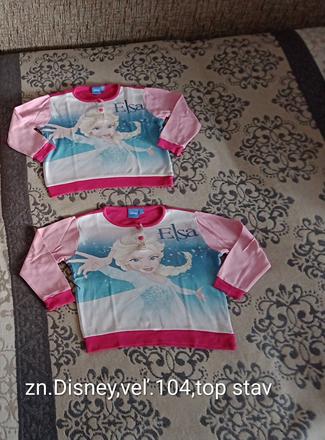 Pyžamkove vrchné diely zn.disney veľ.104, disney,104