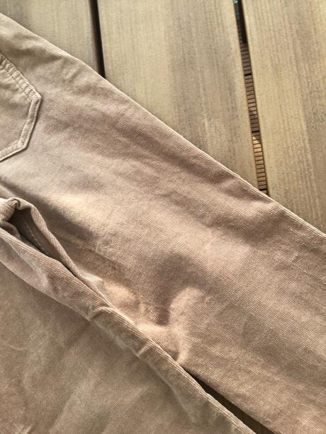 Hnedé jegginsy h&m 134cm, h&m,134