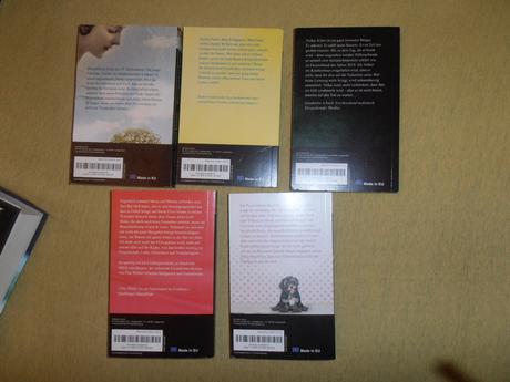 5 x  nemecký román/thriller, 