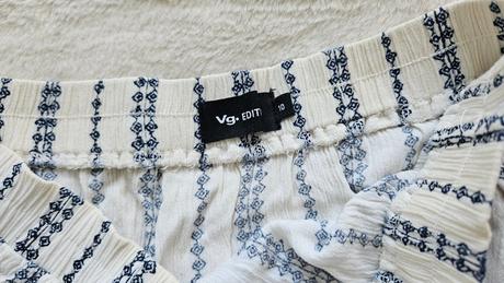 Asymetrická boho sukňa, rayon, značka vg edition, l