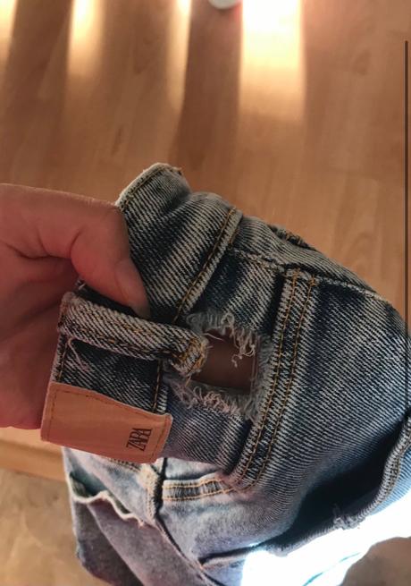 Zara jeansy s vysokým pásom, zara,38