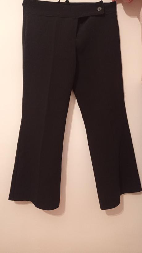 Dámske elegantné nohavice - čierne, m