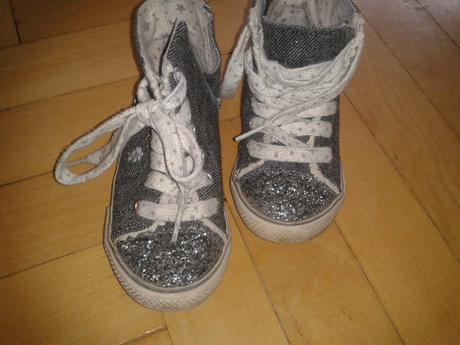 Štýlové trblietavé tenisky veľ. 9, next,27