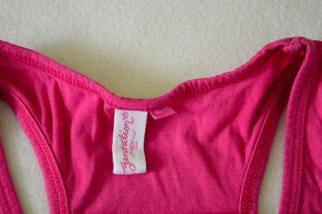 Ružové tielko - top 140-146, new look,140