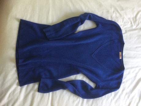 Makky nepichavy predlzeny pulover na v, xs