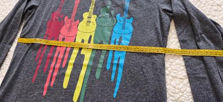 Tričko s gitarami, bonprix,164