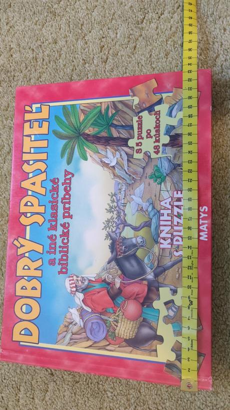 Dobrý pastier kniha/puzzle, 