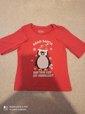 Vianočné tričko, f&f,128