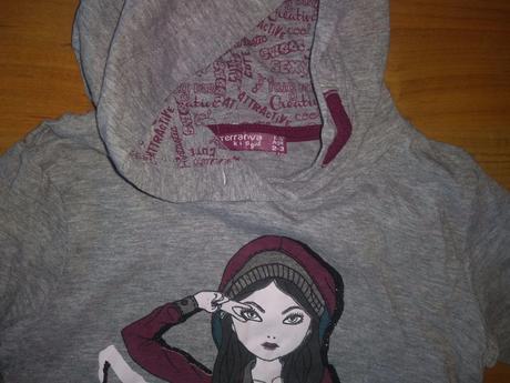 Tričko s kapucou, terranova,98