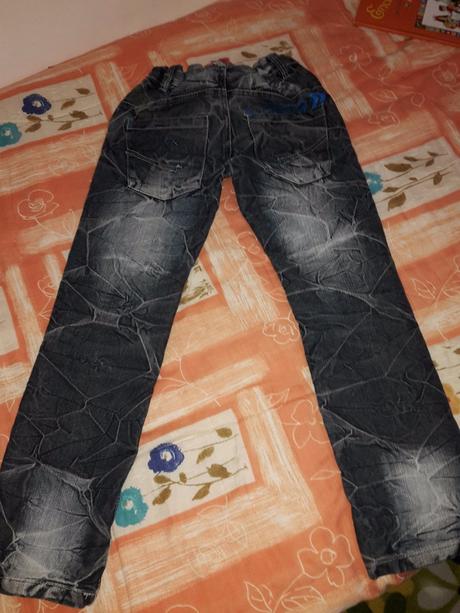 Čierne rifle veľ.128, 128