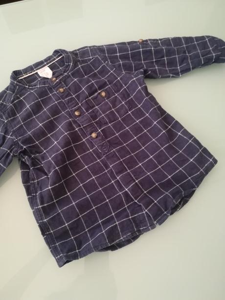 Košeľa krátky aj dlhý rukáv, h&m,86