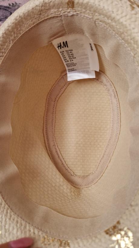Klobúčik "motýliky", h&m,92