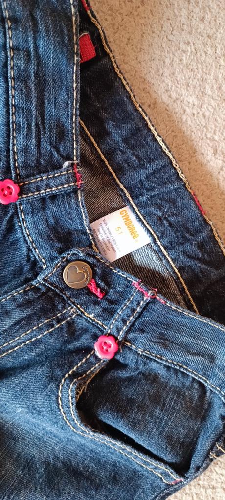 Rifle džínsy gymboree v.110, gymboree,110