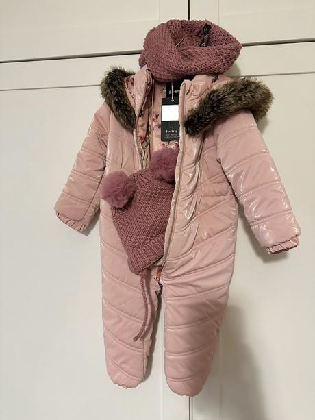 Detský zimný overal 12-18m, 80
