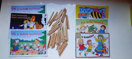 Pastelky+omalovanky,