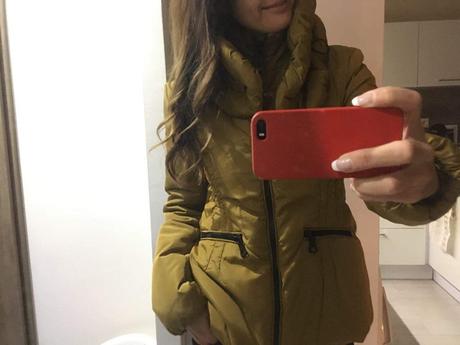 Dámsky zimný kabát, m