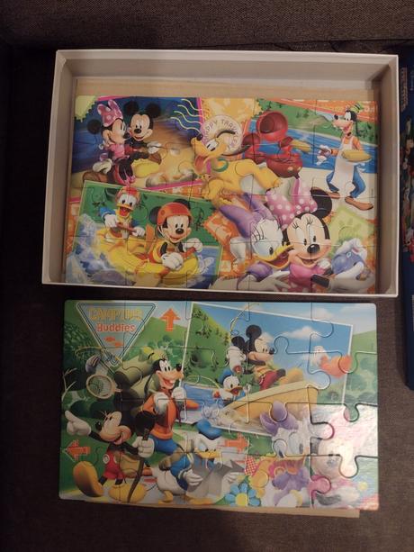 Puzzle minnie mouse 4x, 