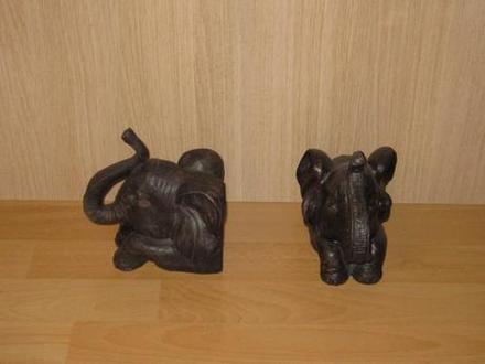 Držiak kníh - slony,