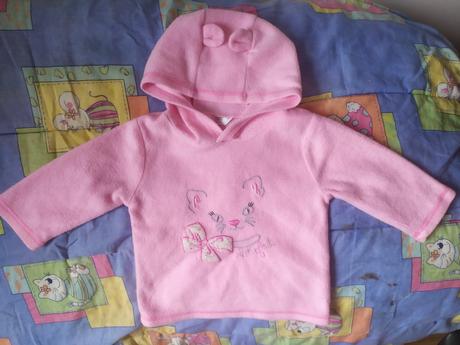 Mačičková mikinka s uškami, 74