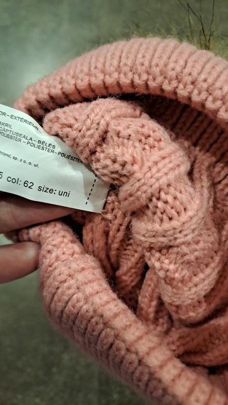 Čiapka na zimu, sinsay,92