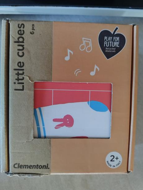 Clementoni drevené kocky, 