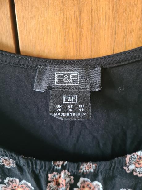 F&f tričko velkost uk 20, f&f,48