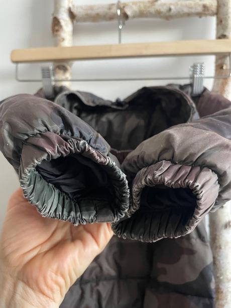 Maskáčová zimná bunda united colors of benetton, benetton,92