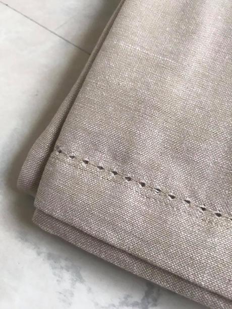 Naturálny veľký obrus 180 x 130 cm, 