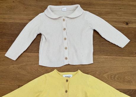 Balík 3 bavlnených svetrov, h&m, f&f, 80, h&m,80