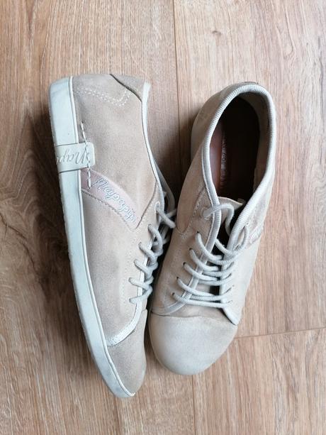 Béžové kožené napapijri tenisky, napapijri,36