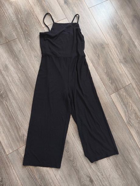 Nohavicový overal, h&m,152