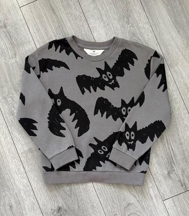 Netopieria mikina veľ. 122/128, h&m,128