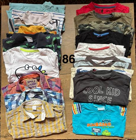 Taška s detským oblečením vel.86, 86–98