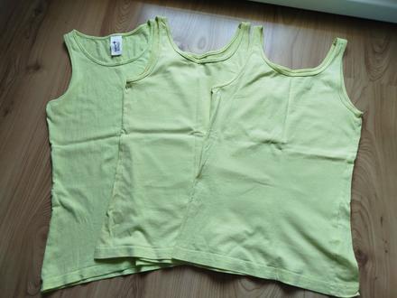 Tričko / tielko letné 3ks / 140, primark,140