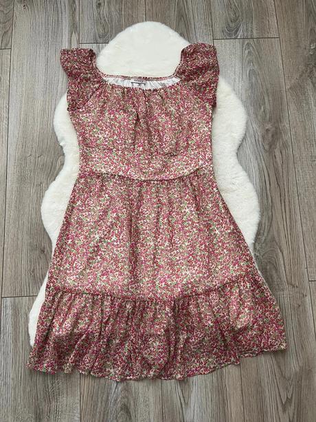 Krásne kvetinkové šaty, orsay,s