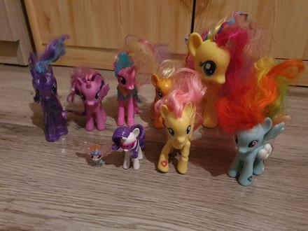Rozne poniky z my little pony,