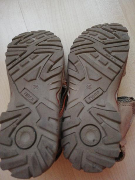 Sandalky celokožené frank walker /35/, baťa,35