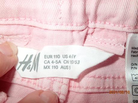 Riflové kraťasy hm, h&m,110