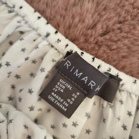 36 crop bluzka s hviezdami, primark,s