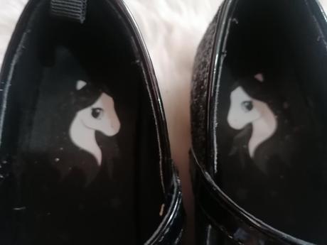 Unicorn trblietavé balerinky, h&m,32