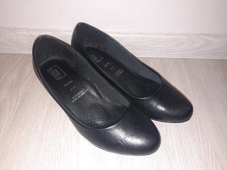 Kožené lodičky (vd 24,5 cm), deichmann,37