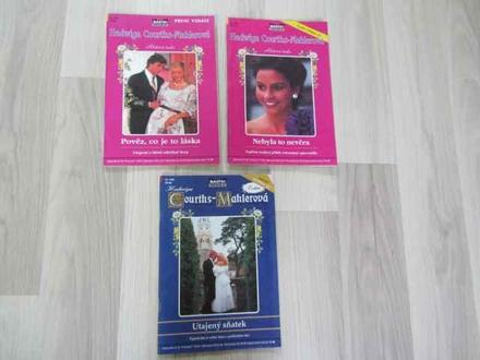 Zošitové harlequinky 3 kusy,