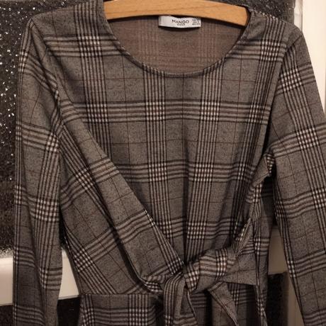 Šaty z úpletu., mango,xs