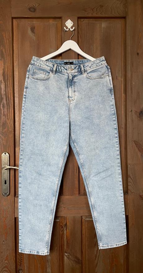 Mom slim fit džínsy 42 f&f, f&f,42