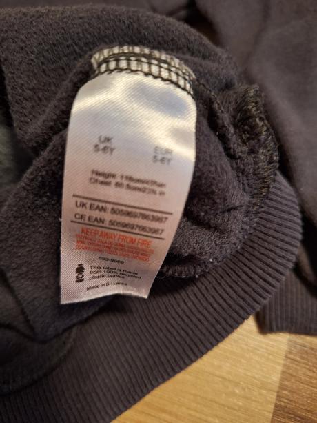 Mikina 5ks, 104–116