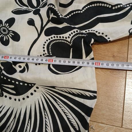 Ľanová blúzka/halenka s opaskom, c&a,46